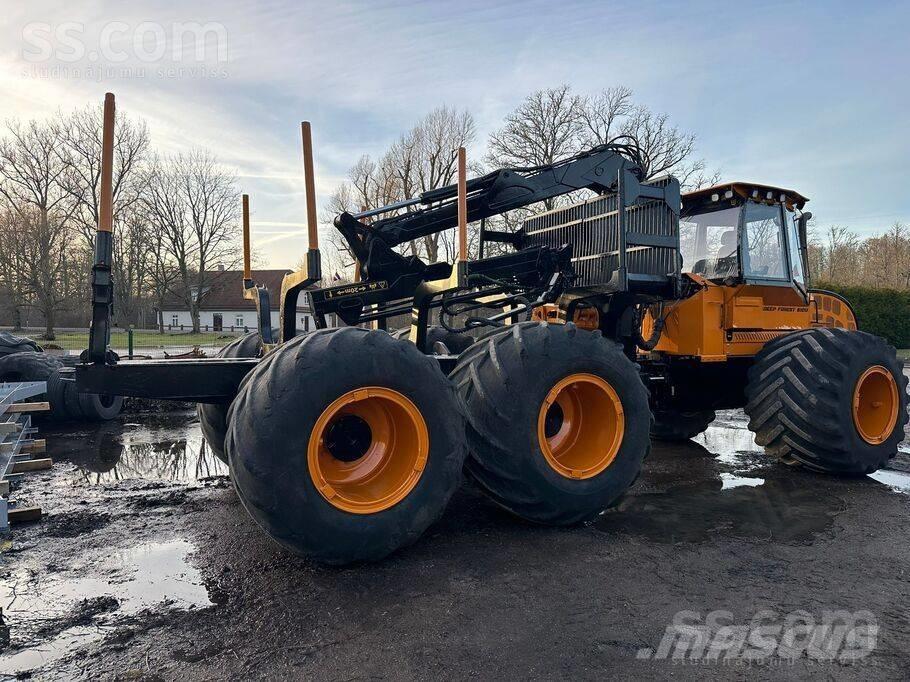  Deep Forest 612D Forwarders florestais