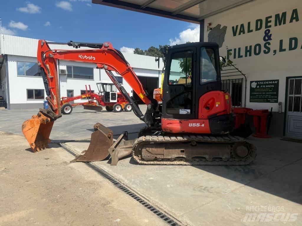 Kubota U 55-4, U55 Miniescavadeiras