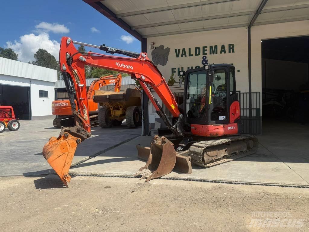 Kubota U 55-4, U55 Miniescavadeiras