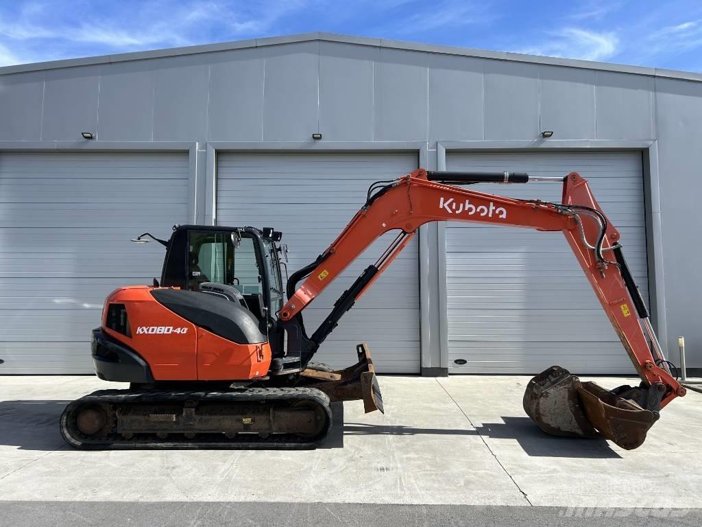 Kubota KX 080-4 Escavadoras Midi 7t - 12t