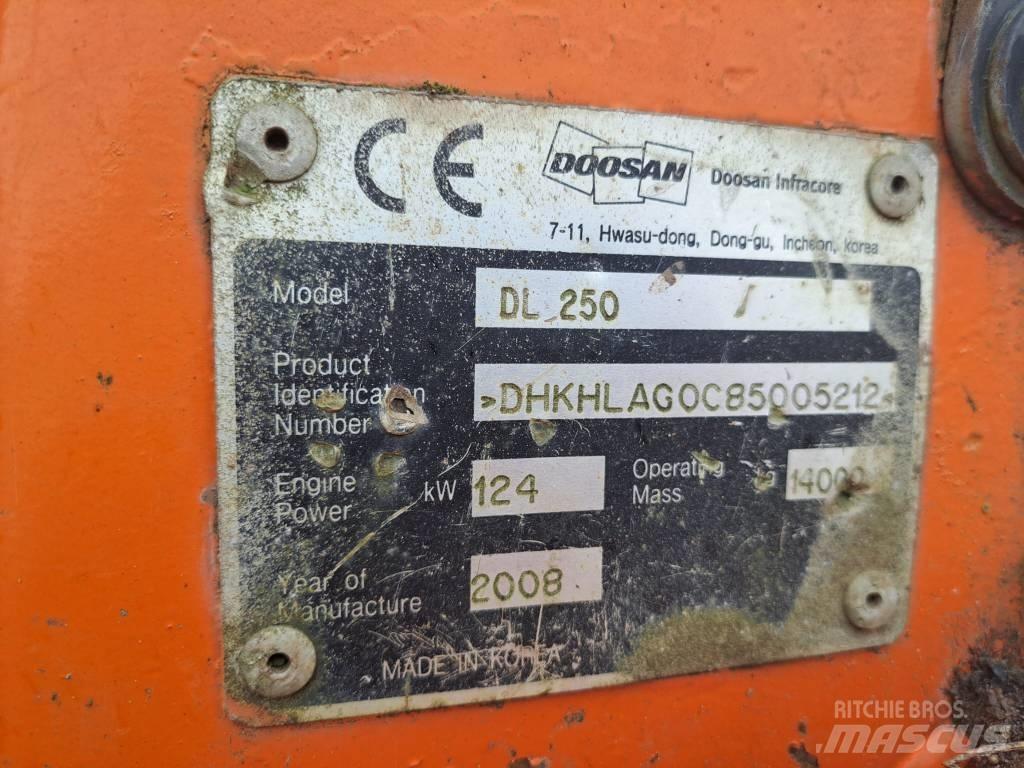 Doosan DL 250 Carregadeiras de rodas