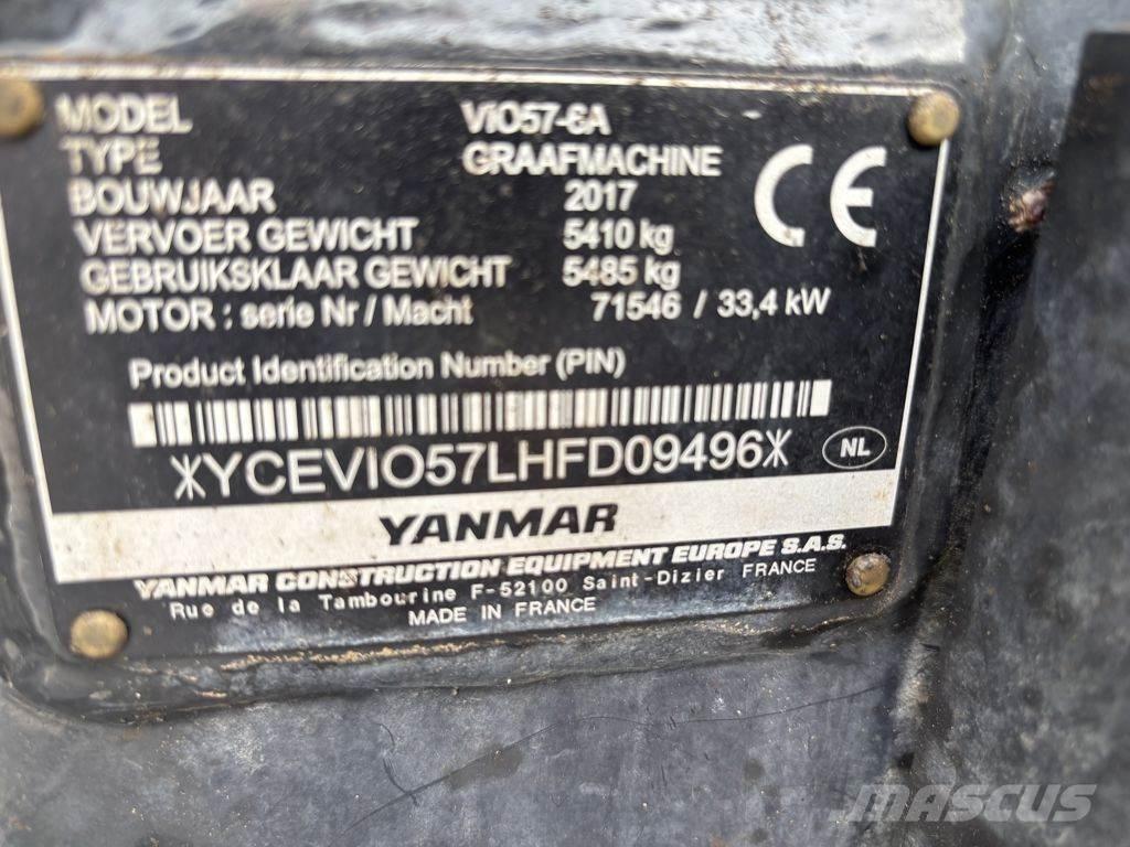 Yanmar YAN VIO57 Miniescavadeiras