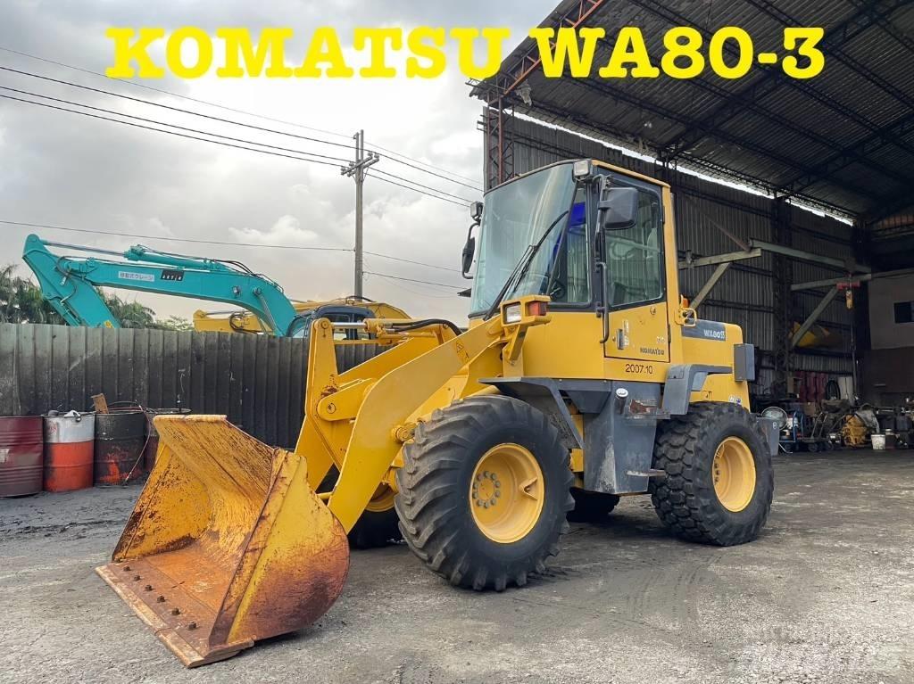 Komatsu WA80-3 Carregadeiras de rodas