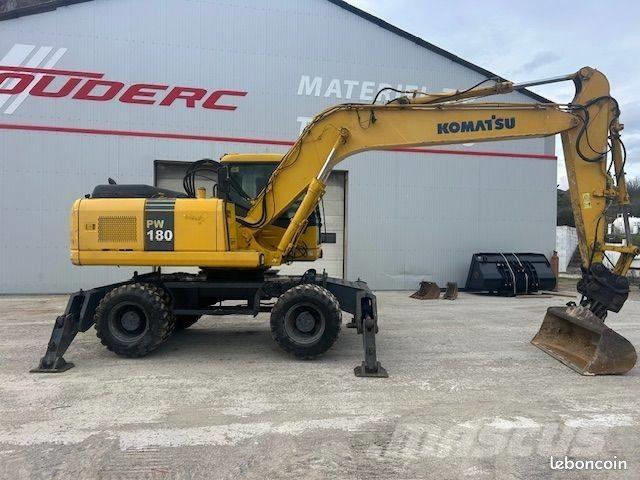 Komatsu PW 180 Escavadoras de rodas