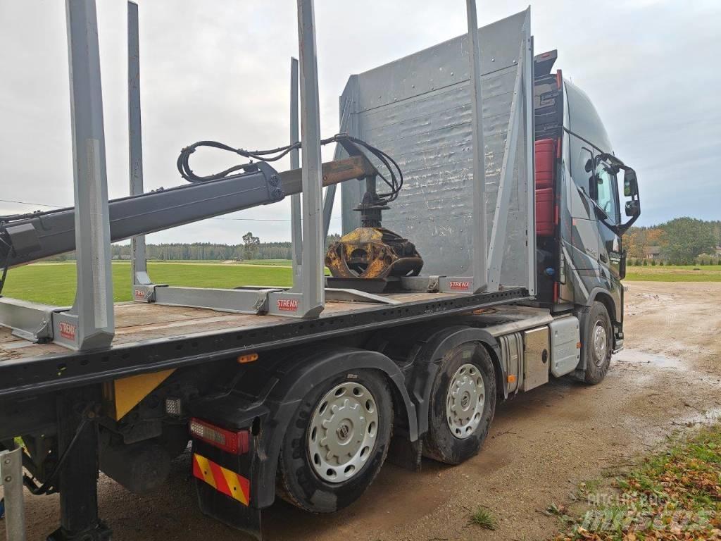Schmitz poolhaagis Semi Reboques Transporte Madeira