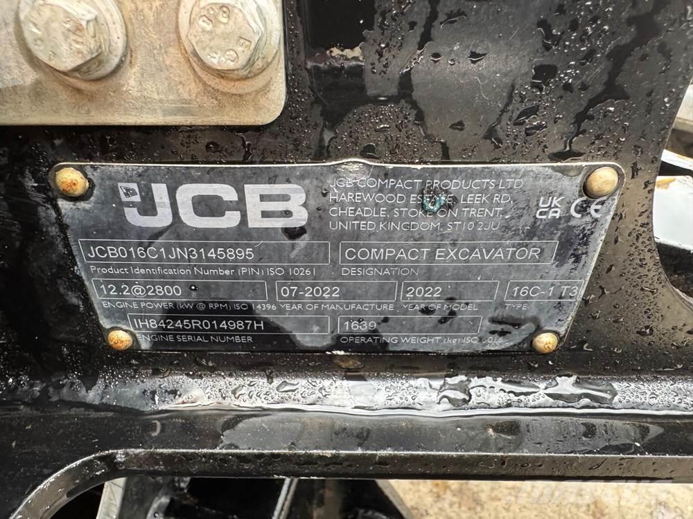 JCB 16C-1 Miniescavadeiras