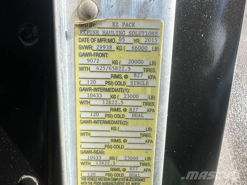 Peterbilt 320 Camiões de lixo