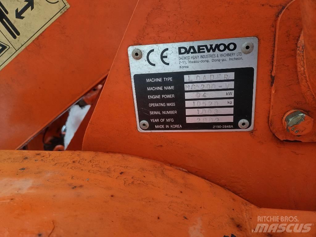 Daewoo 200-V Mega Carregadeiras de rodas