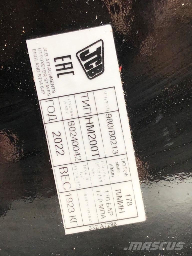 JCB HM200T Martelos de quebragem