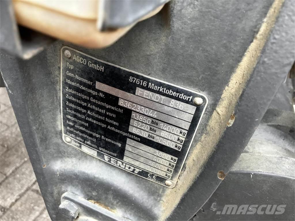 Fendt 828 Vario Tratores Agrícolas usados