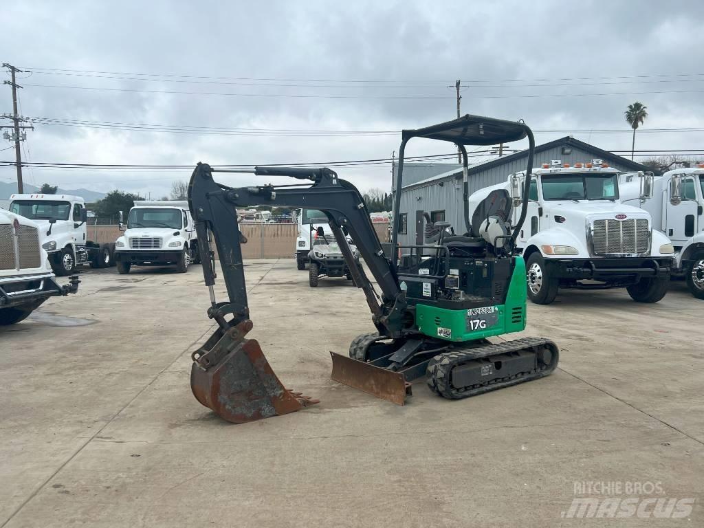 John Deere 17G Miniescavadeiras