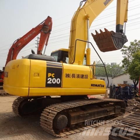 Komatsu pc200-7 Escavadeiras de esteiras