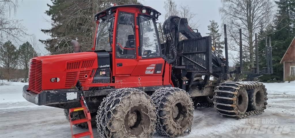 Komatsu 865 Forwarders florestais