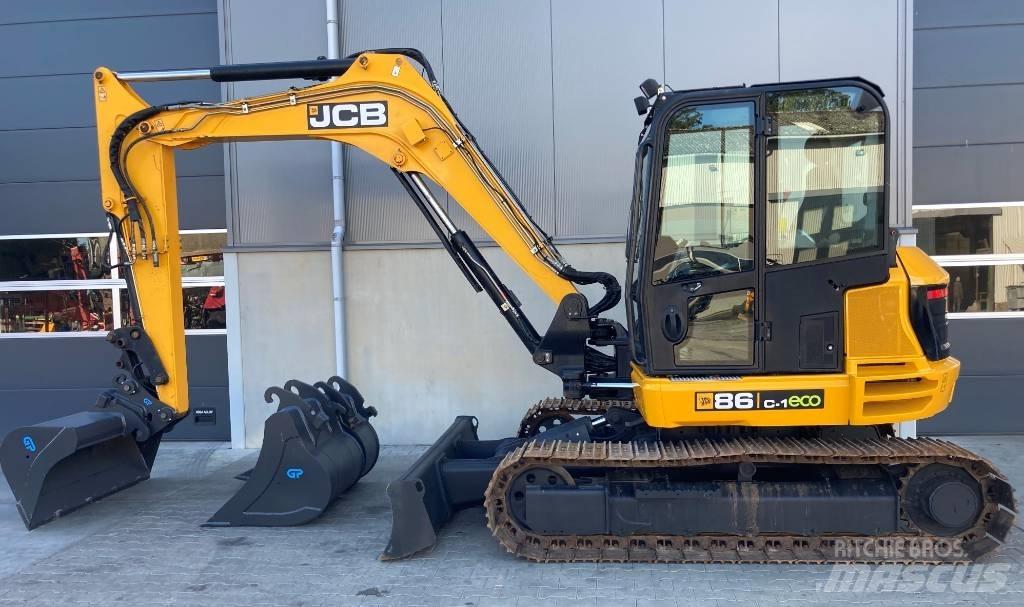 JCB 86C-1 Escavadoras Midi 7t - 12t