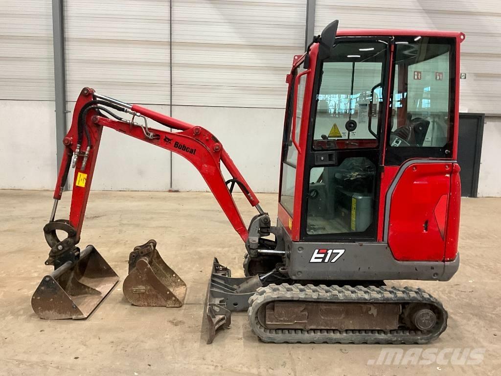 Bobcat E 17 Miniescavadeiras