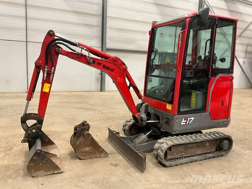 Bobcat E 17 Miniescavadeiras