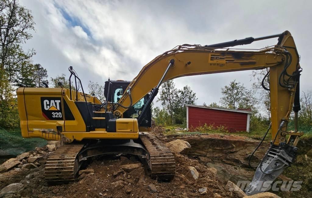 CAT 320 Escavadeiras de esteiras
