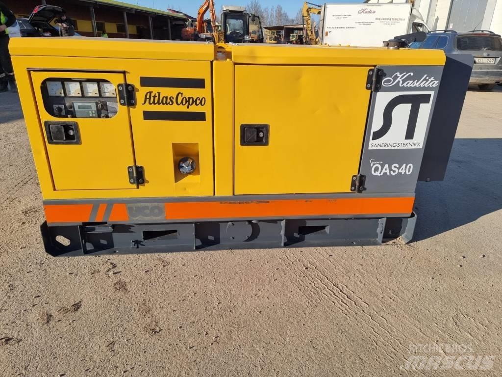 Atlas Copco QAS 40 Geradores Diesel