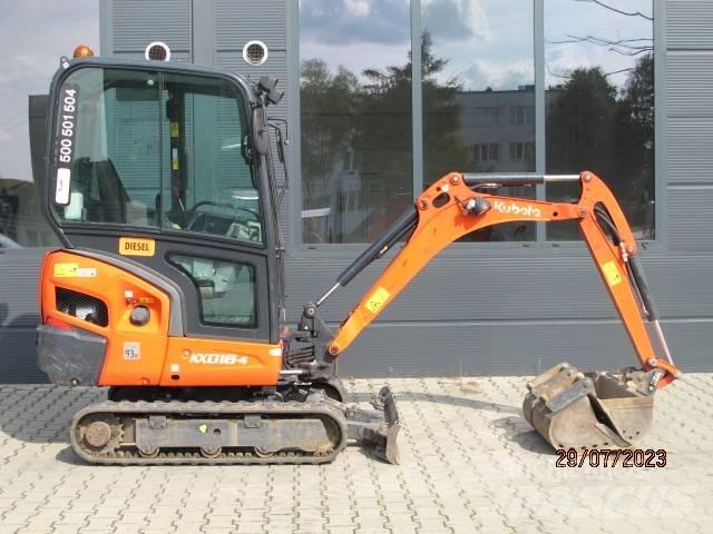 Kubota KX 018-4 Miniescavadeiras