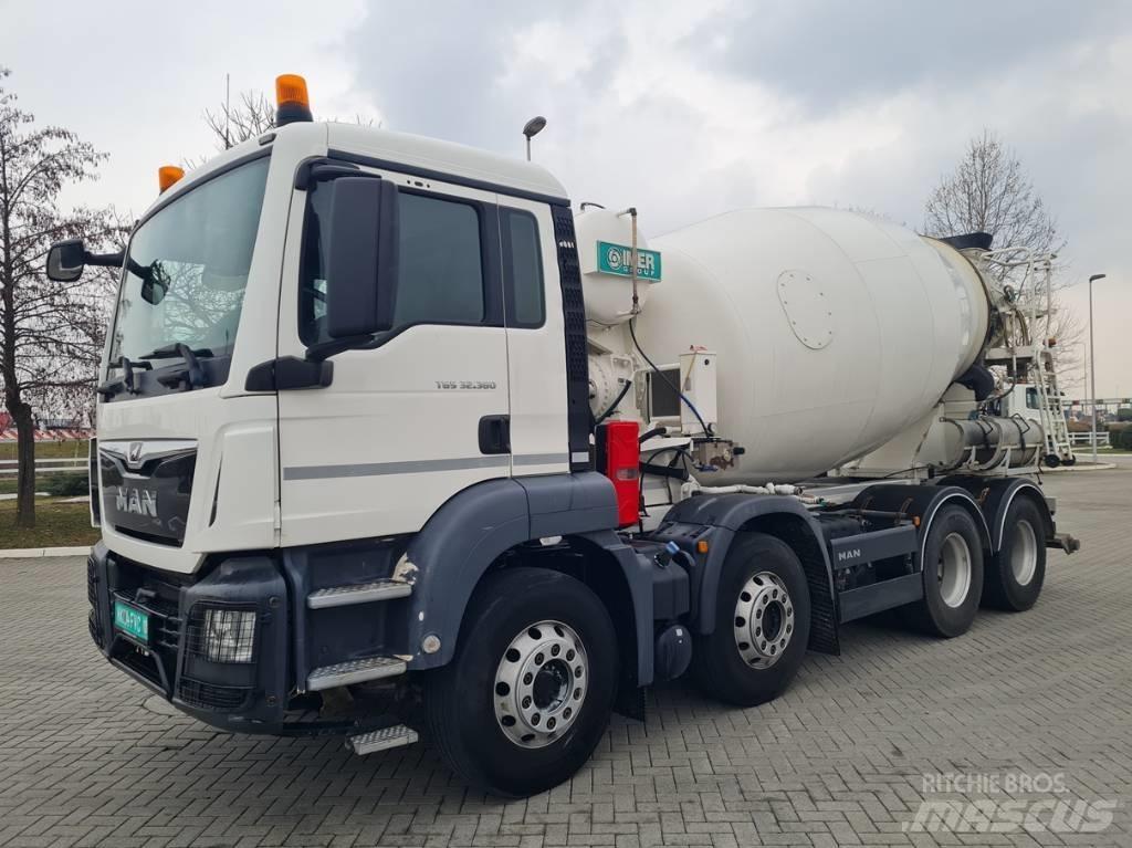 MAN 32.360 / IMER 9 m3 Caminhões de betonagem