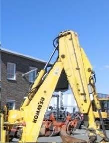 Komatsu WB97 Lanças Chassis e suspensões