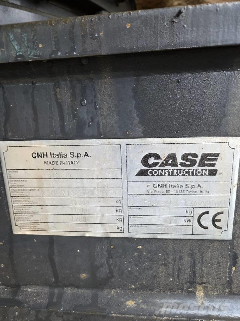 CASE WX 188 Escavadoras especiais