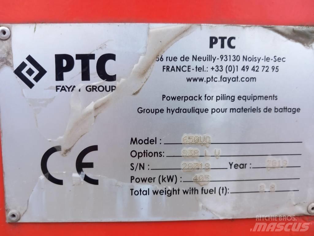  PTC 32HFV Bate-estacas vibratório