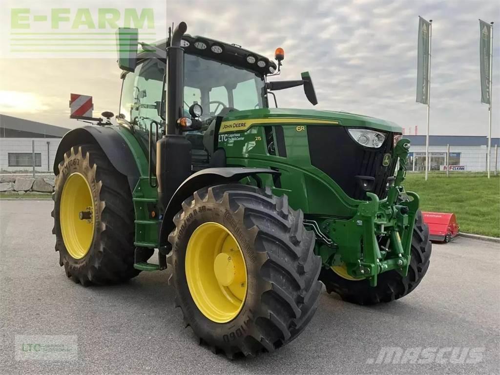 John Deere 6r 215 Tratores Agrícolas usados