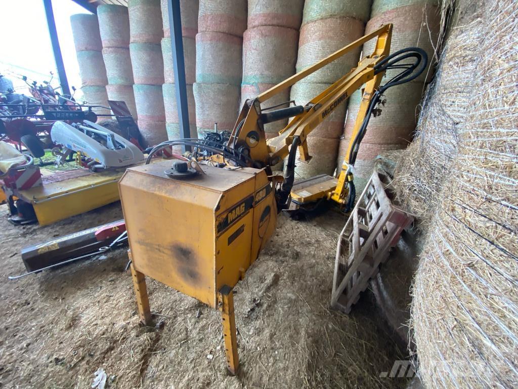 McConnel MAG 480 Corta-Relvas montadas e arrastadas