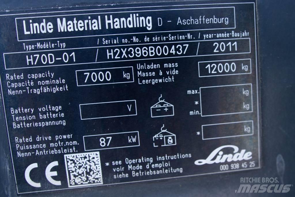Linde H70D-01 Empilhadores Diesel
