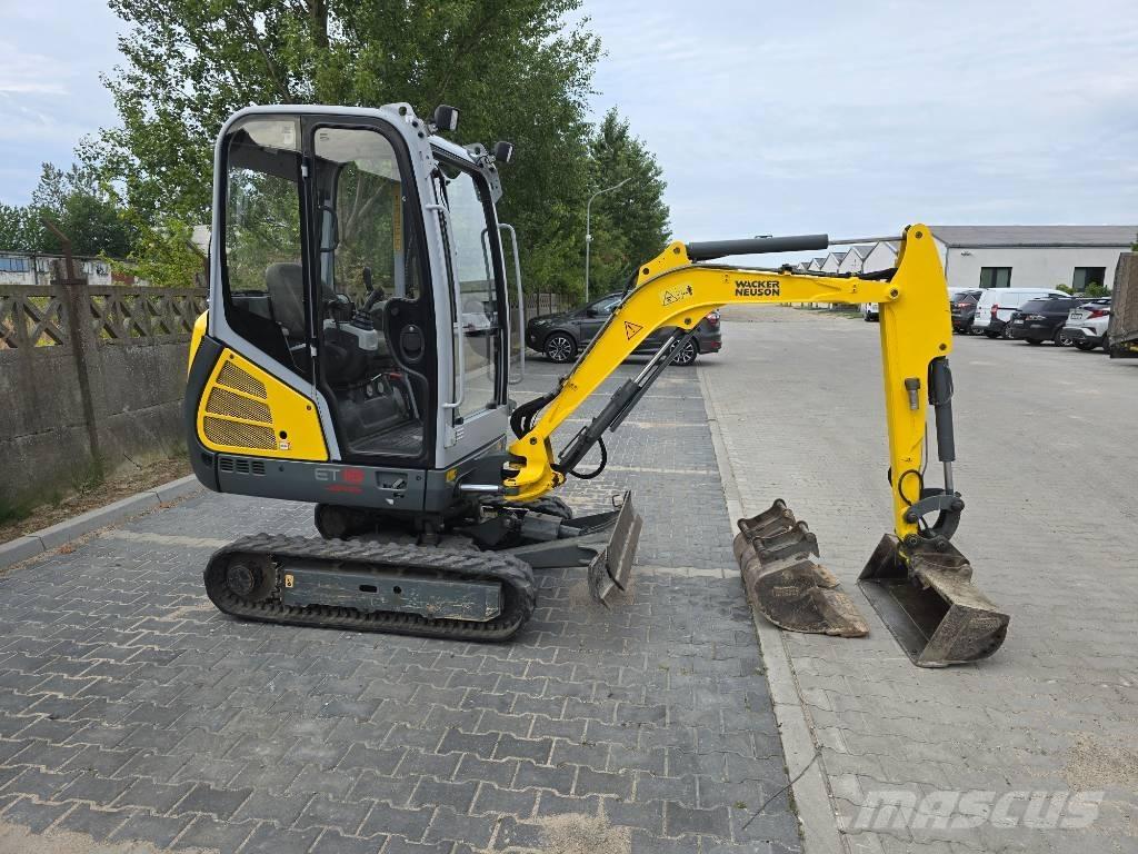 Wacker Neuson ET18 Miniescavadeiras