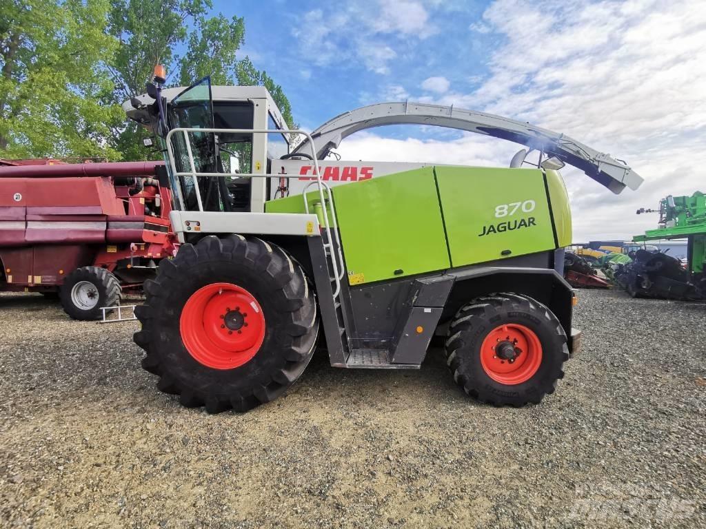 CLAAS Jaguar 870 Forrageiras auto-propulsionadas
