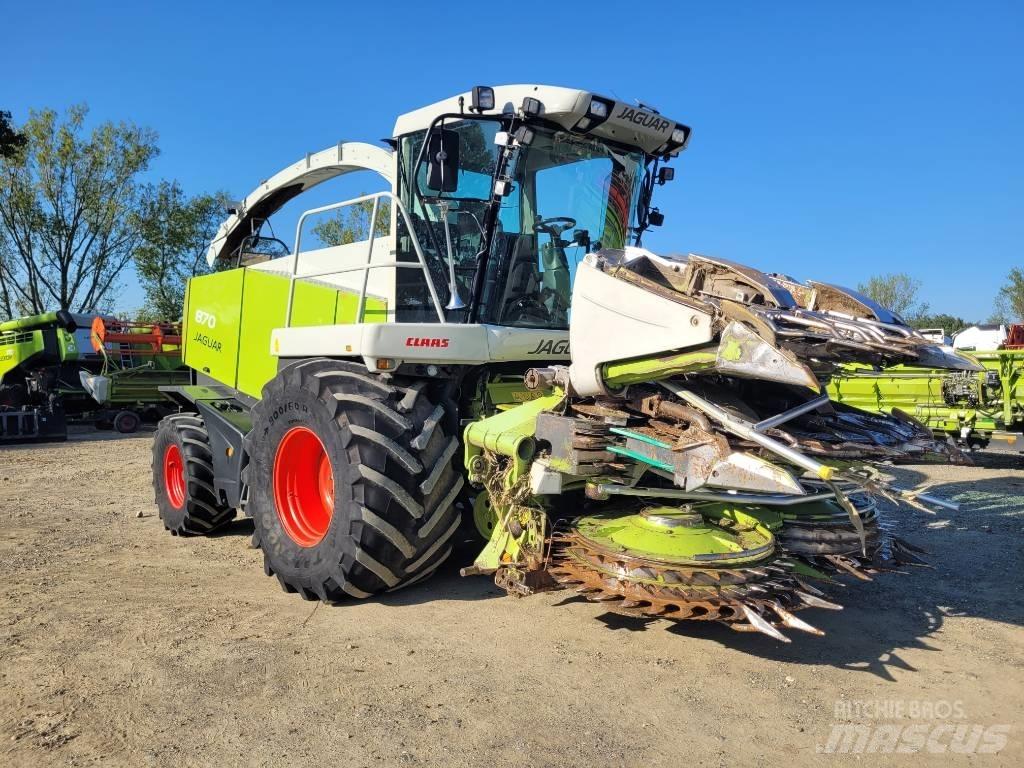 CLAAS Jaguar 870 Forrageiras auto-propulsionadas