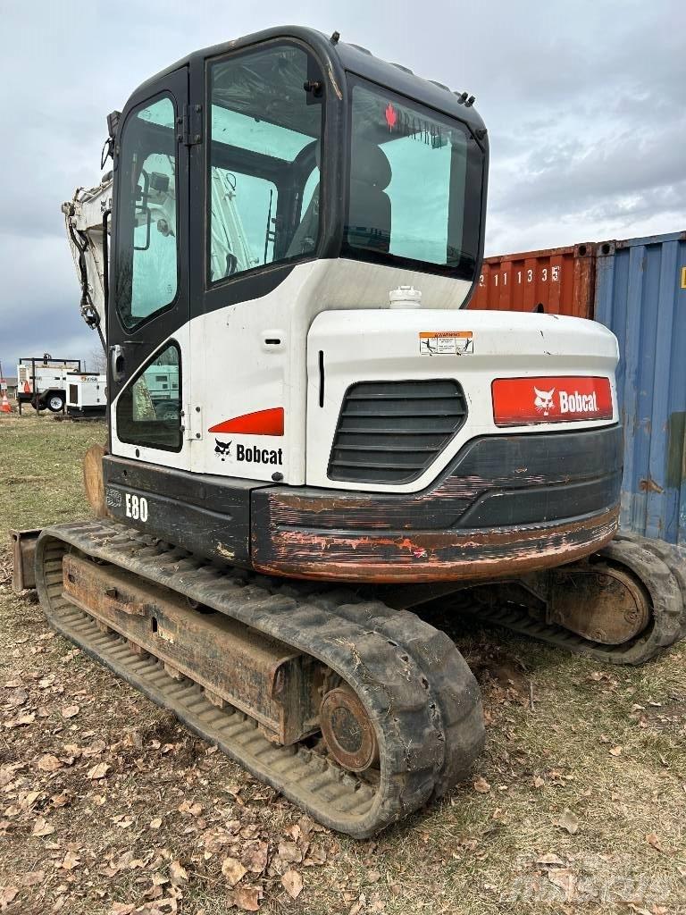 Bobcat E 80 Escavadeiras de esteiras