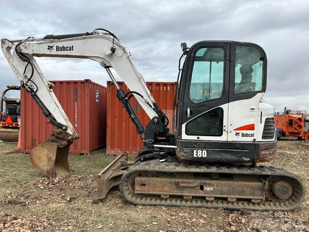 Bobcat E 80 Escavadeiras de esteiras