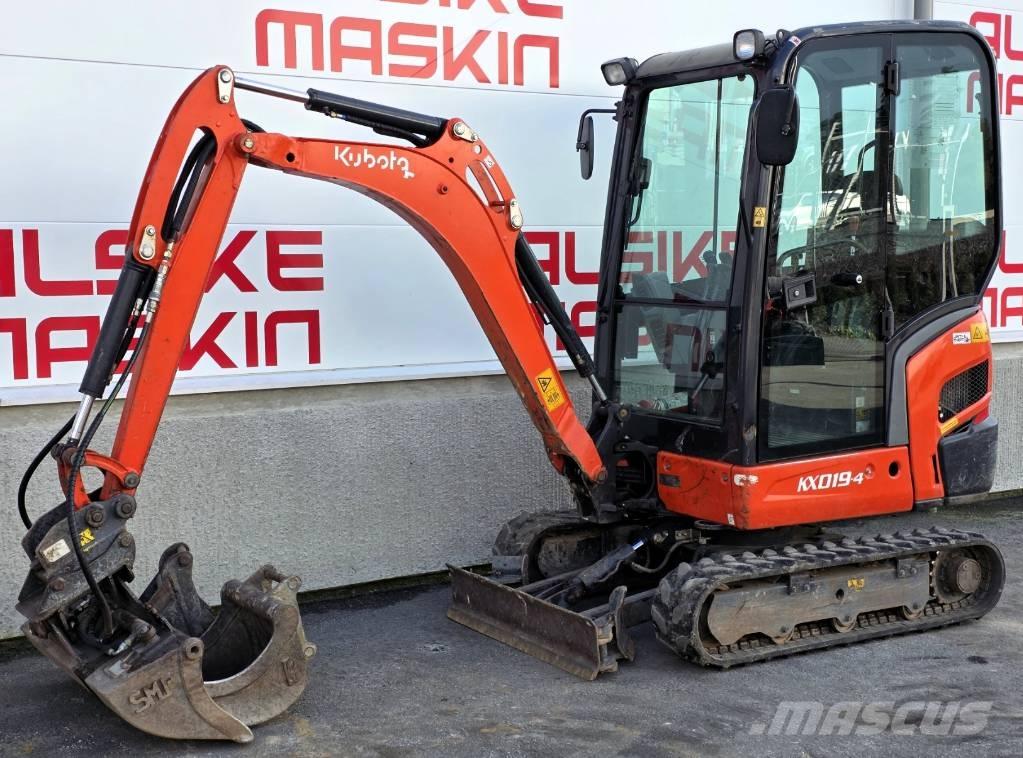 Kubota KX 019-4 Miniescavadeiras