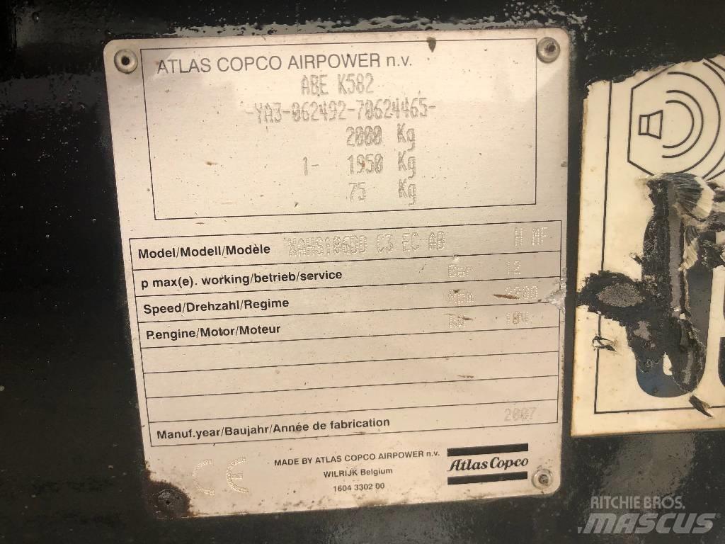 Atlas Copco XAHS 186 Compressores