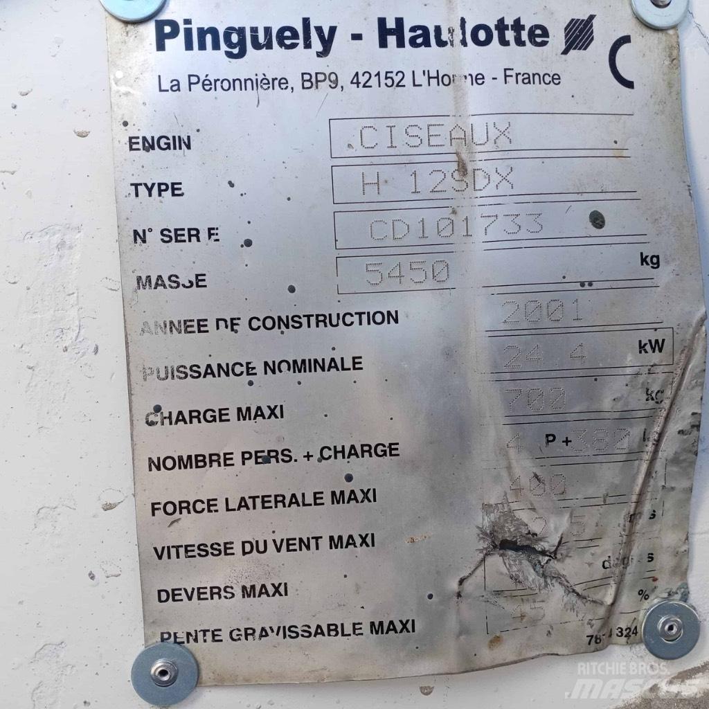Haulotte H 12 SDX Elevadores de tesoura