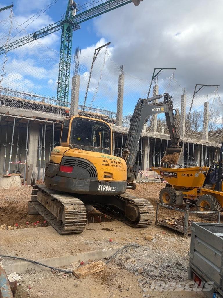 Volvo ECR 88 PLUS Escavadoras Midi 7t - 12t