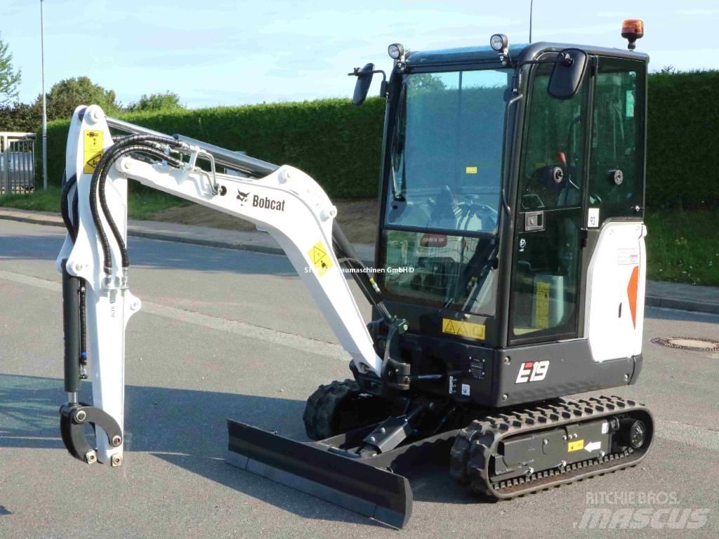 Bobcat E 19 Miniescavadeiras