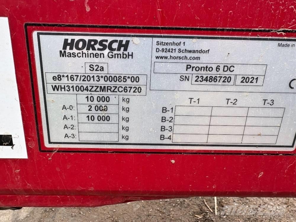 Horsch Pronto 6 DC Perfuradoras combinadas