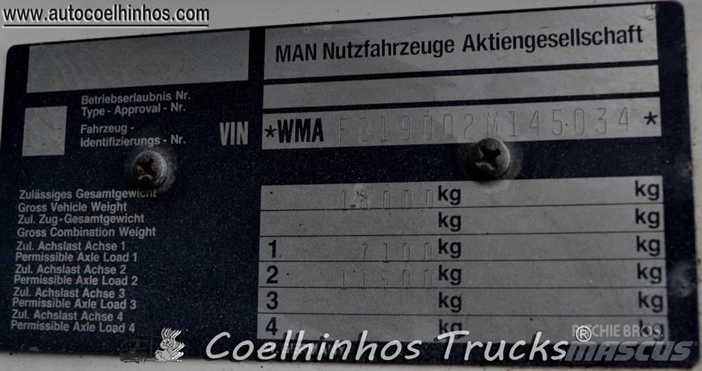 MAN 19.322 Camiões estrado/caixa aberta