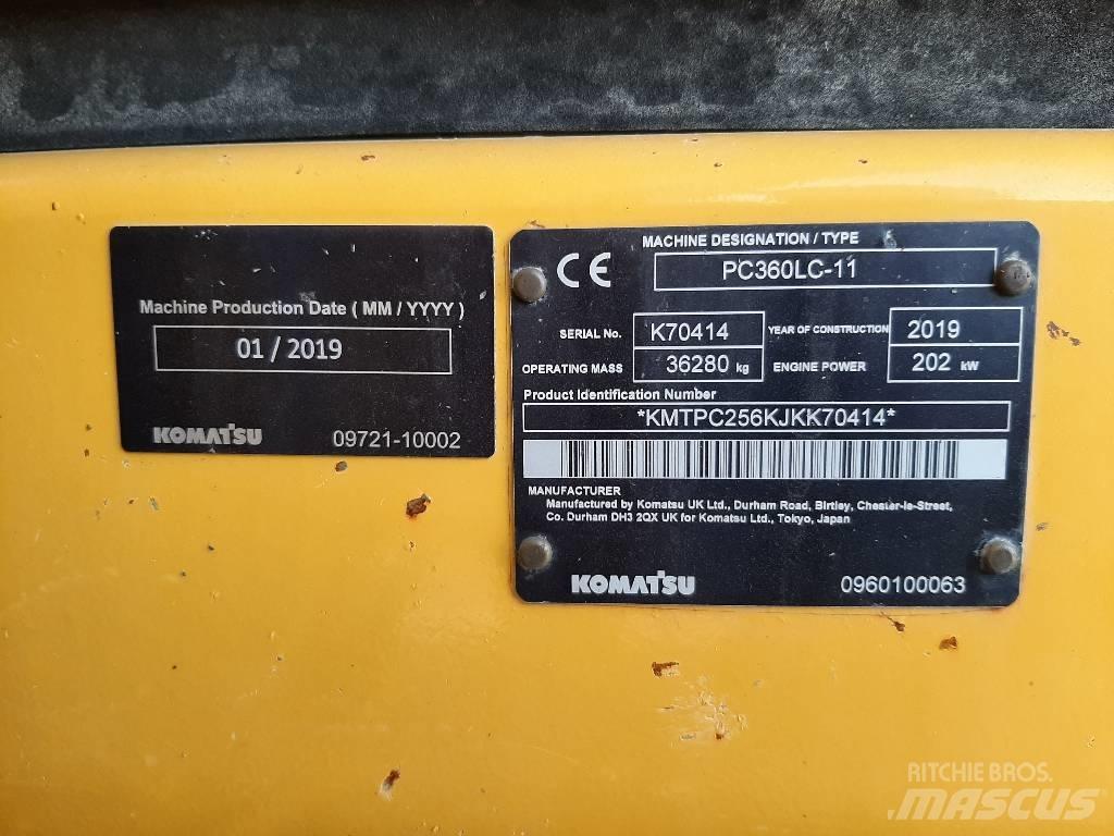 Komatsu PC 360 LC-11 Escavadeiras de esteiras