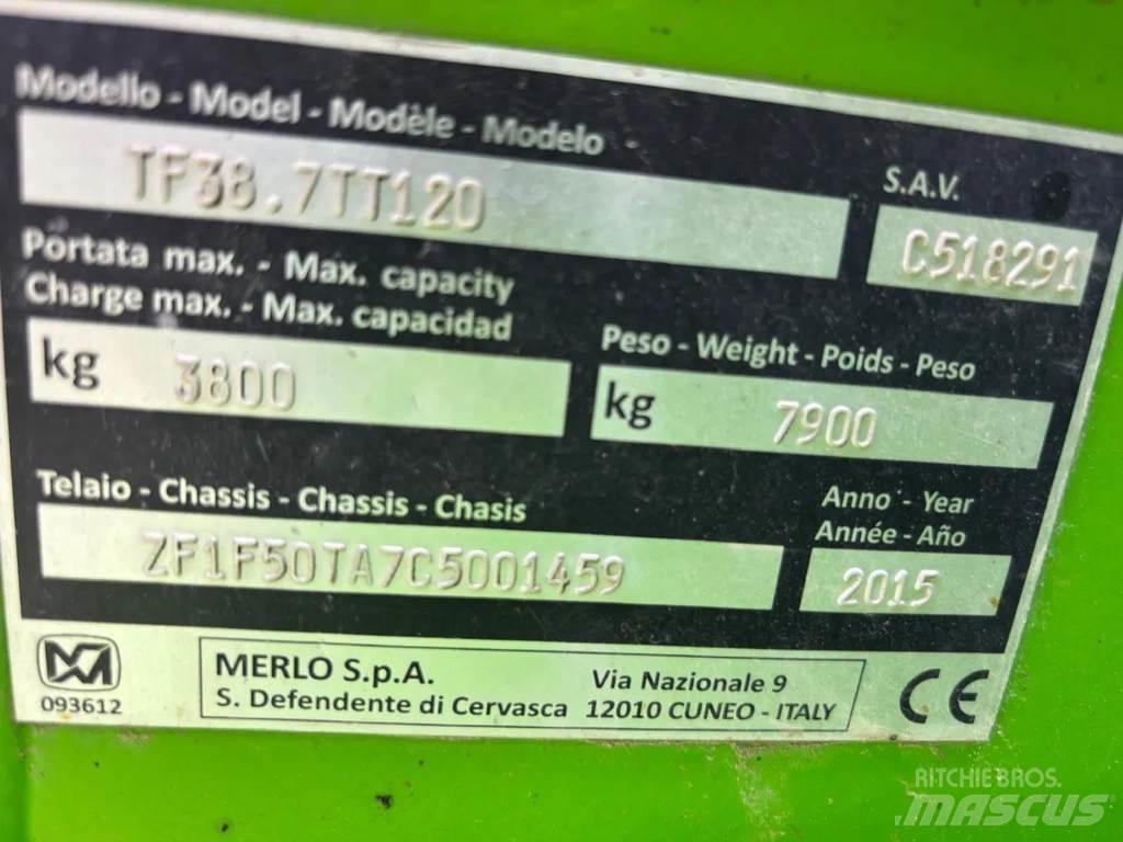 Merlo T38.7 TT120 Telescópicas para Agricultura