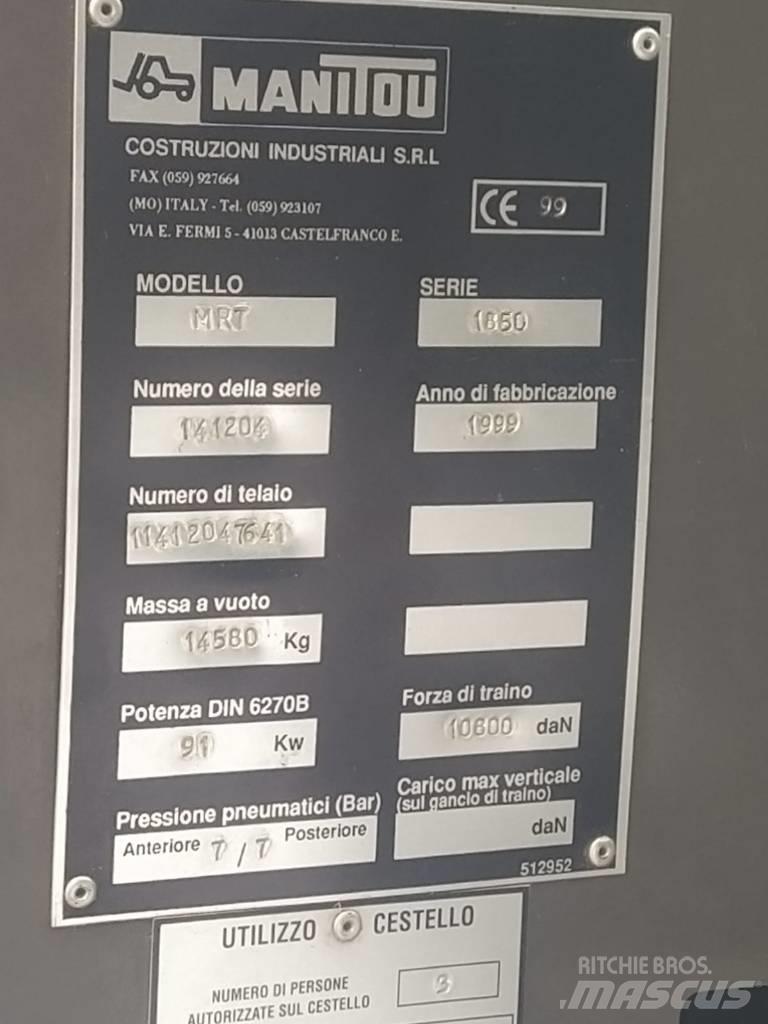 Manitou MRT 1850 Manipulador telescópico