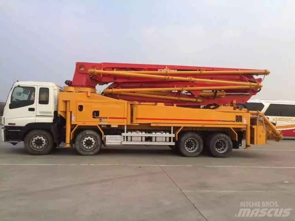 Putzmeister 37m Bombas de betonagem