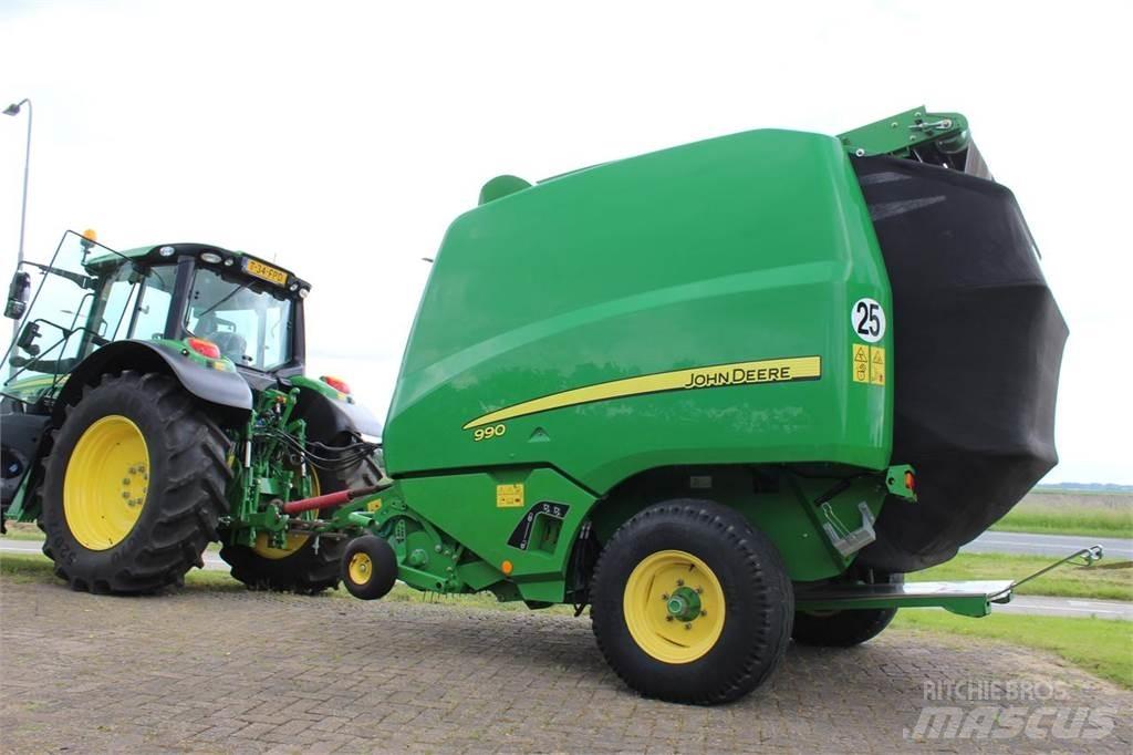 John Deere 990 Enfardadeira de rolos