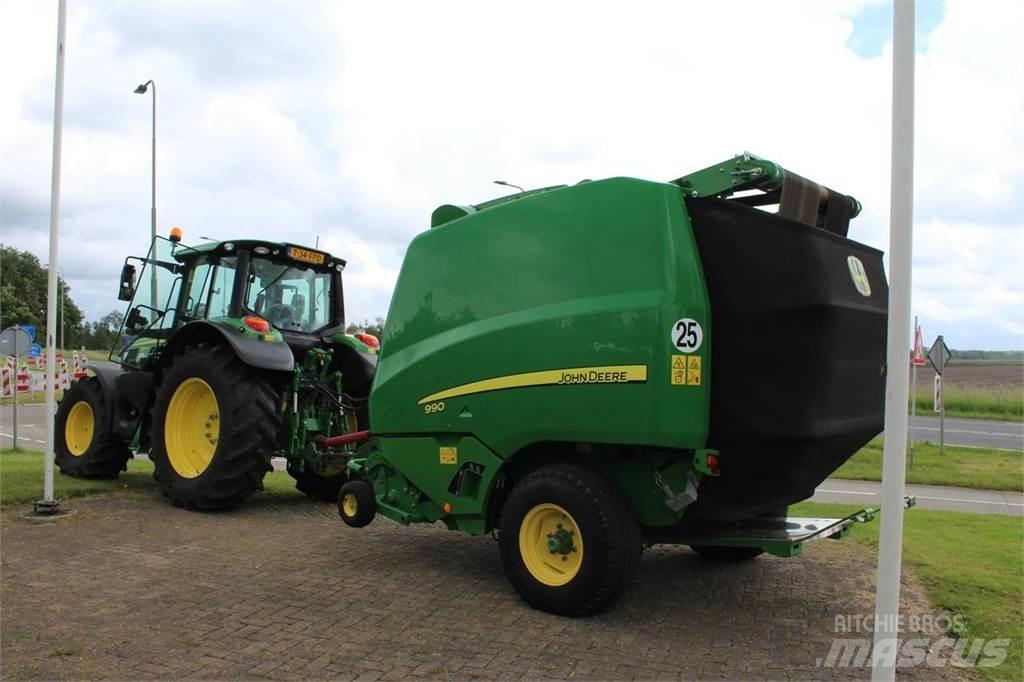 John Deere 990 Enfardadeira de rolos