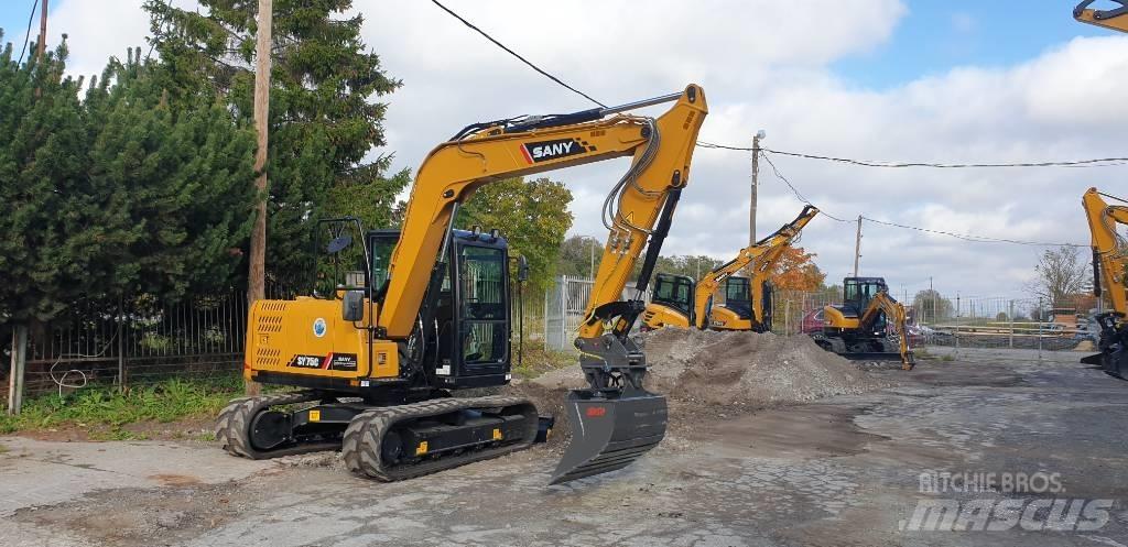 Sany SY 75 C Escavadeiras de esteiras