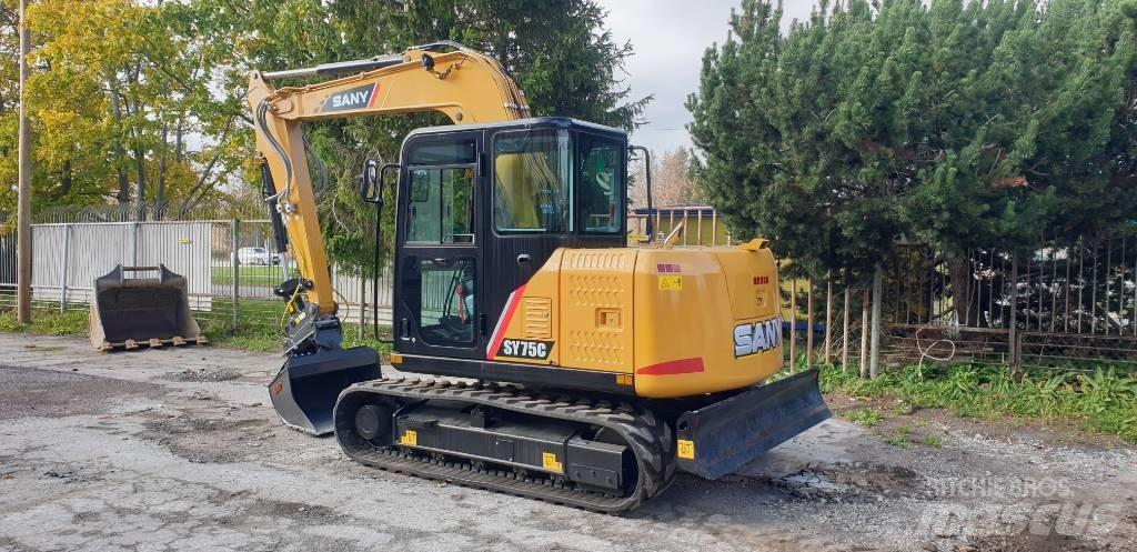 Sany SY 75 C Escavadeiras de esteiras